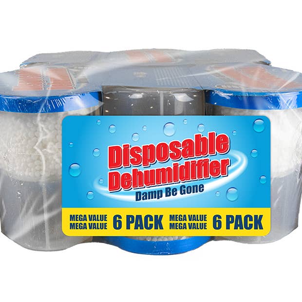 Deumidificatore per interni da 500 ml, confezione da 6 per la vendita all'ingrosso da parte di LMT-UK