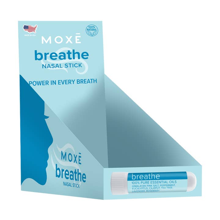MOXĒ - Wholesale Aromatherapy Inhaler - Breathe Nasal Inhaler6