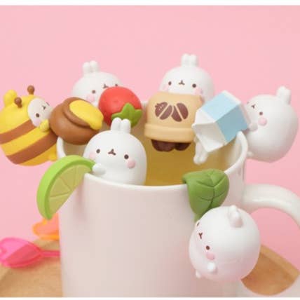 Molang kopfigur i mysterieæske med tilfældigt design for engroshandel hos K-Wonderland