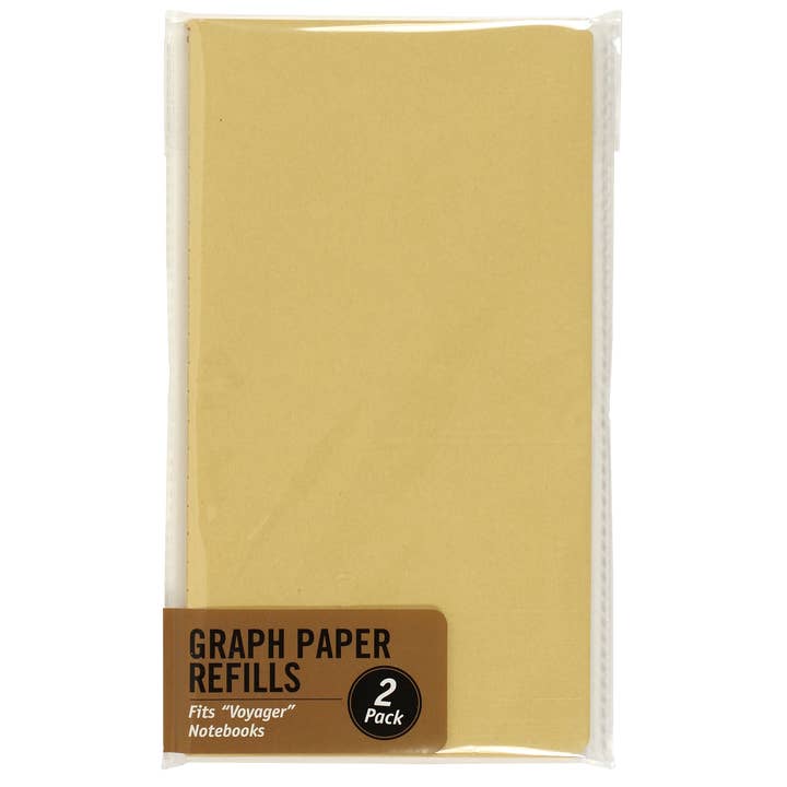 Peter Pauper Press - Wholesale Notebook - Voyager Notebook Graph Paper Refills