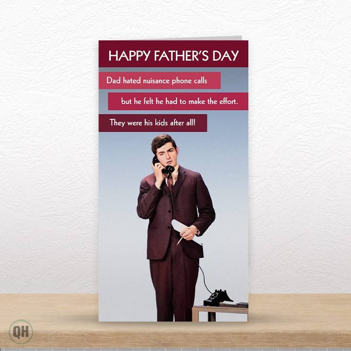 Feliz Día del Padre - Papá Odiaba las Llamadas Molestas para venta al por mayor de Quitting Hollywood