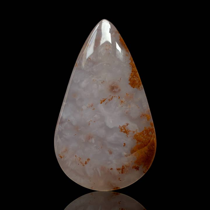 Blue Chalcedony Cabochon for wholesale by Sphères Nomades