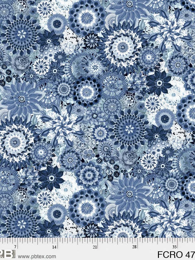 Crochet Floral 108 4774 B por atacado de P&B TEXTILES