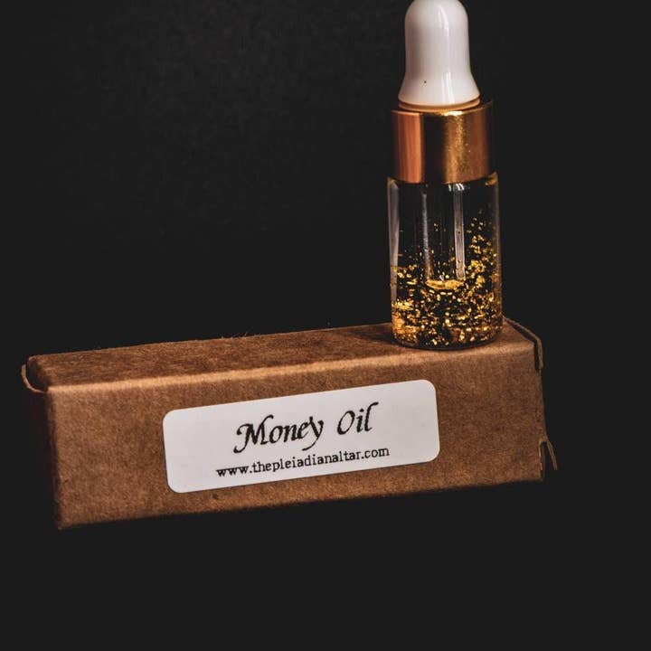 The Pleiadian Altar - Wholesale Essential Oil - Money Intention Oil2
