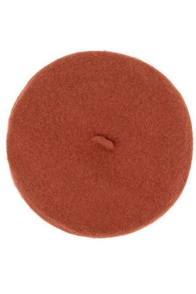 Hana - Wholesale Beret - Women's - C.C Wool Solid Color Winter Beret1