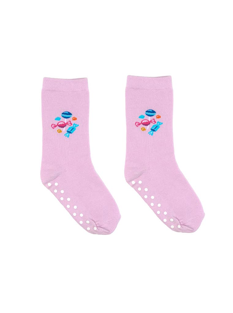 Living Royal - Wholesale Socks - Kids - 3D Packaged Crew Socks - Kids - Assorted Candy - Light Pink2