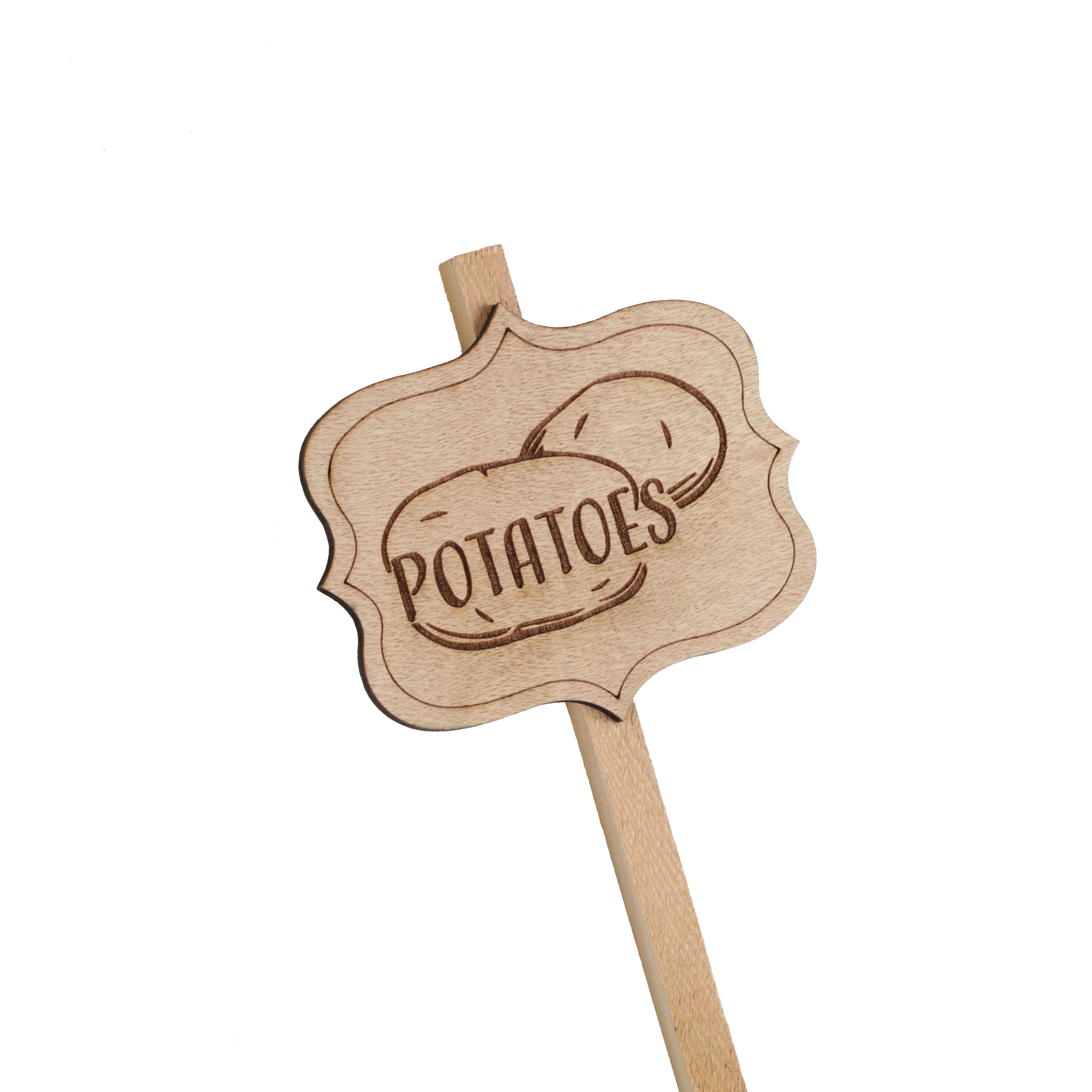 Works of Heart - Wholesale Garden/Lawn Stake - Vegetable Wood Garden Markers12