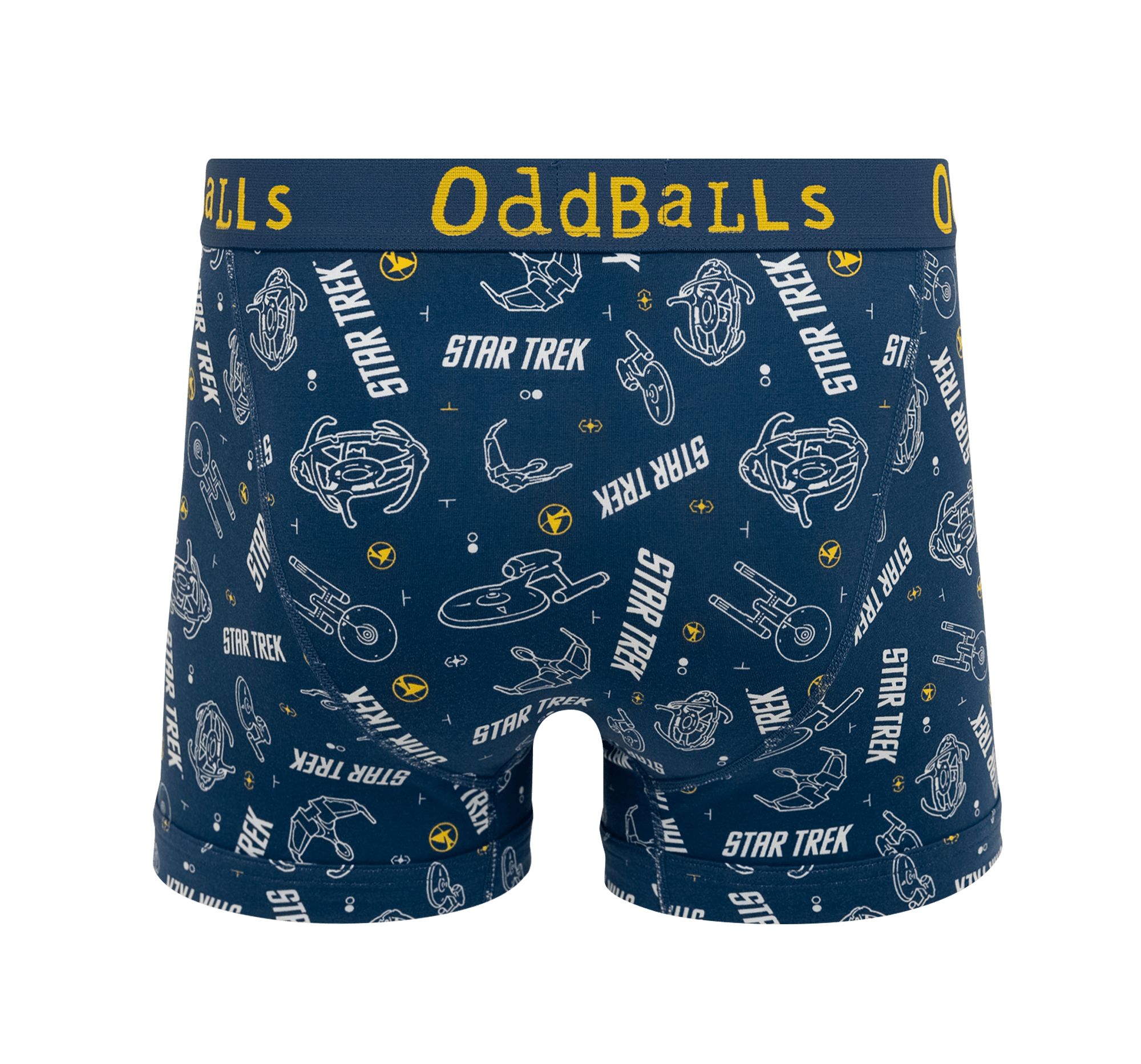 OddBalls – wholesale Underwear – Men's – Star Trek Galaxy - Mens Cotton Boxer Shorts1