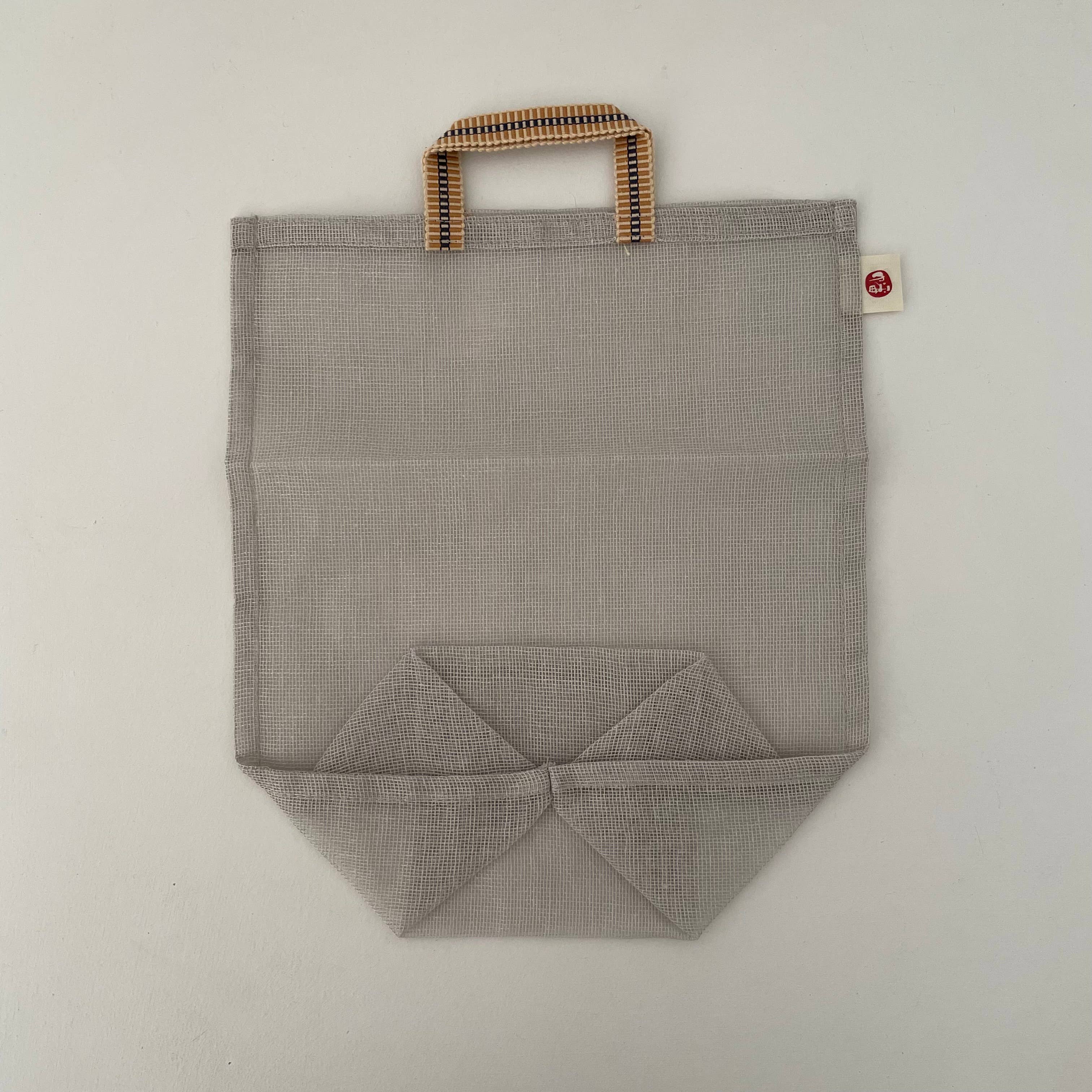 fort & field - Wholesale Grocery/Shopping Bag - 100% cotton gauze net eco produce bags with handle - medium17