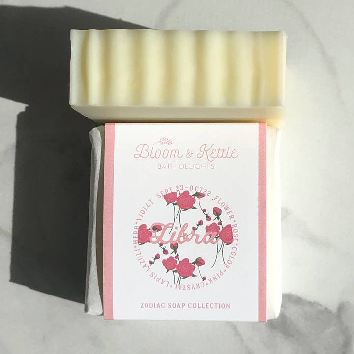 Zodiac Soap - Libra for wholesale by Bloom and Kettle