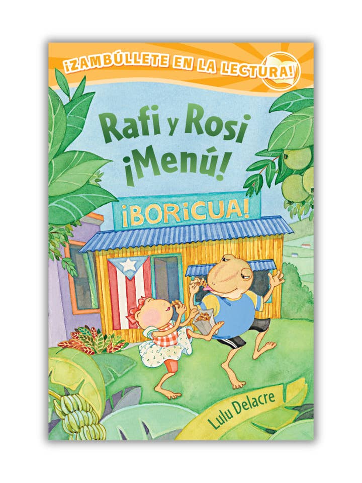 Rafi y Rosi ¡Menú! (Rafi en Rosi Menu!) door Lulu Delacre voor wholesale door Lee & Low Books Inc