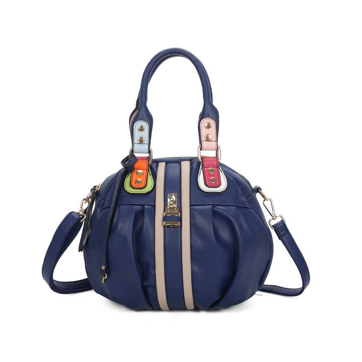 Superbia - Vente Sac à main avec poignée sur le dessus – femme - Sac Citrouille Double Fermeture Éclair Multicolore Superbia Soft 504-112