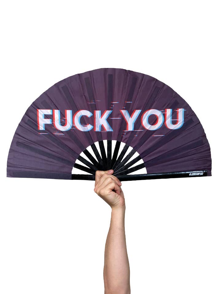 F*ck You Fan for wholesale by Dirt Squirrel Apparel