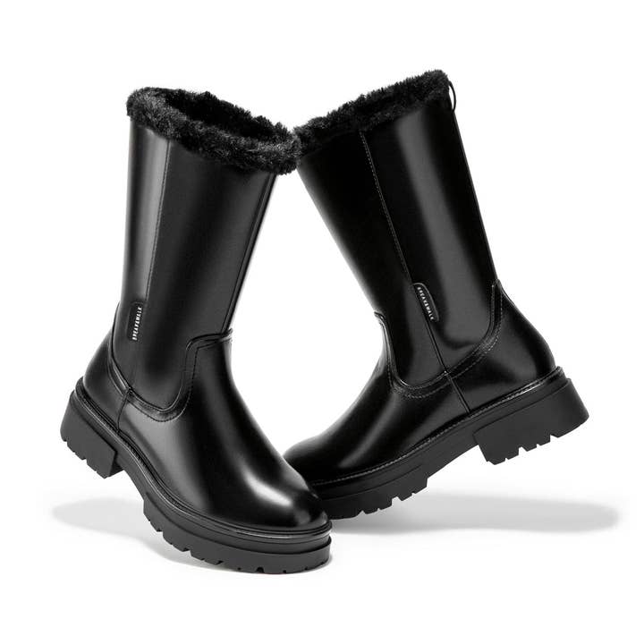 Kate Roll Ned Sort Støvler for engroshandel hos Break&Walk