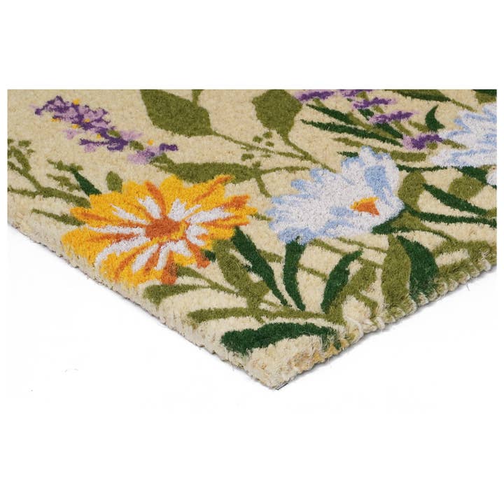 Calloway Mills - Wholesale Door Mat - Butterfly Garden 100% Coir Doormat