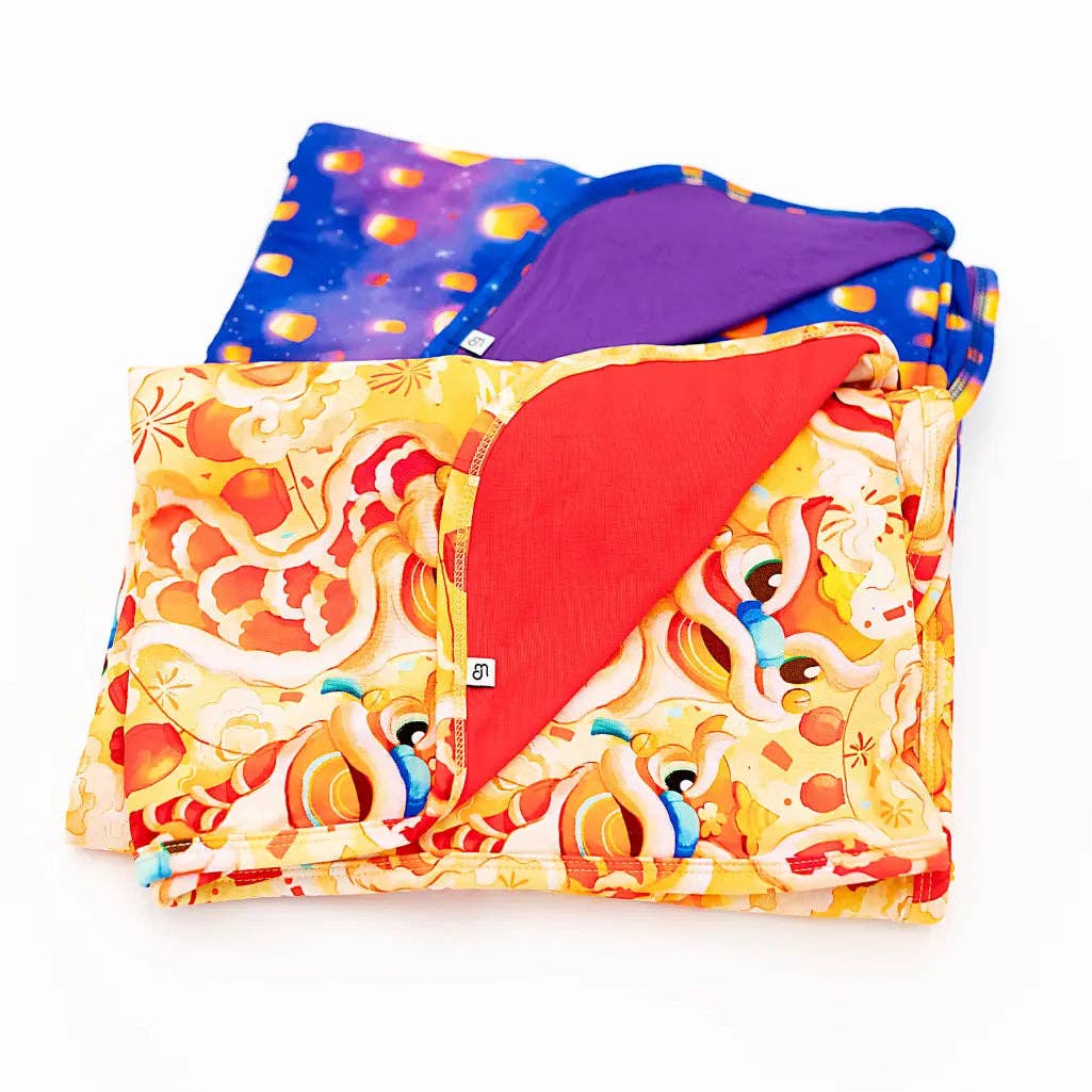 Dreambly Me - Wholesale Bedding Blanket - Kids & Baby - Sky Lanterns Blanket9