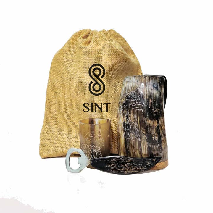 SINT - Wholesale Drinking Glass/Cup - Viking Drinking Horn Mug14