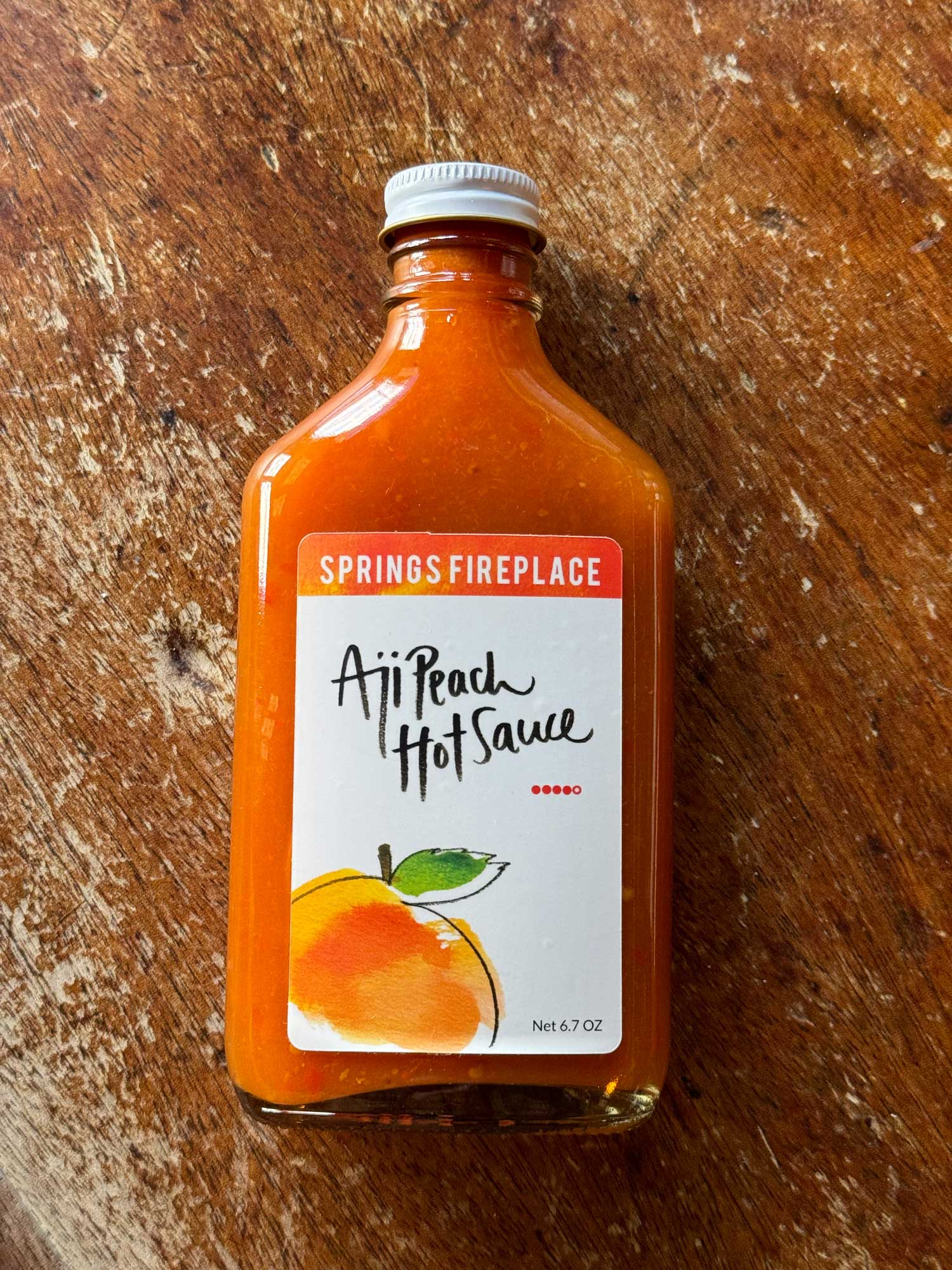 Springs Fireplace - Wholesale Hot Sauce - Aji Peach3