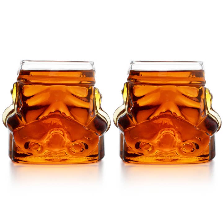 Original Stormtrooper 3D Whisky Glass (Set of 2) for wholesale by ThumbsUp!