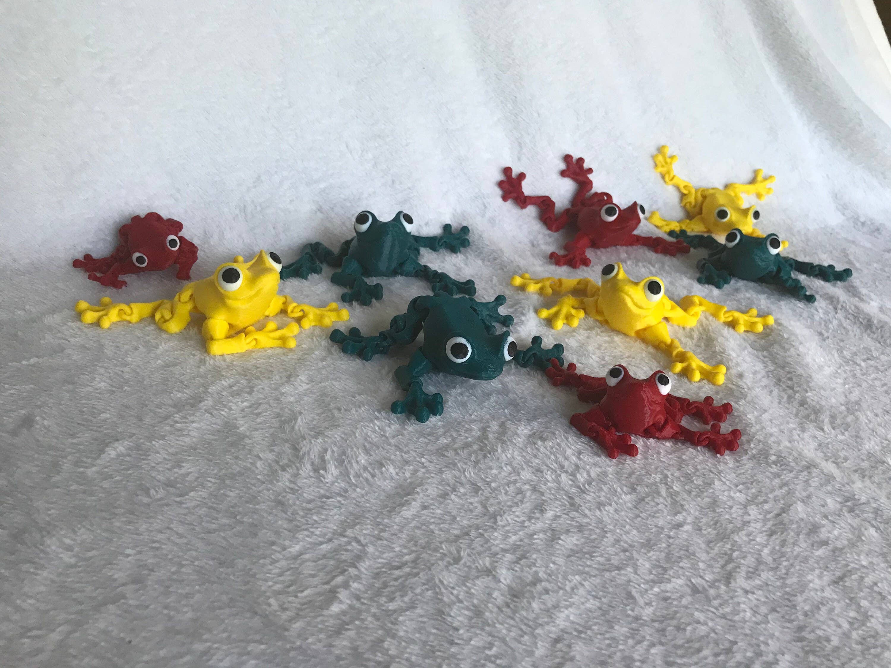 Charles Prints - Wholesale Fidgetspeelgoed - Kinderen - Kikker/gearticuleerd fidgetspeeltje/3D bedrukt1