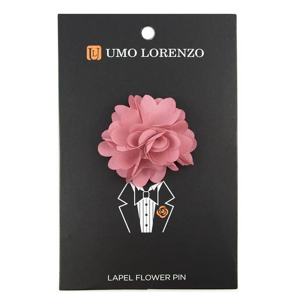 Selini New York - Wholesale Lapel Pin/Button - Solid Mini Bouquet Clutch Back Flower Lapel Pins7
