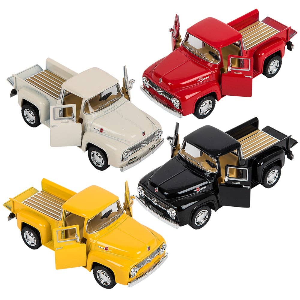 La Luna Bella - Toys - Wholesale Toy Car/Truck - Kids - 5" DIE-CAST 1956 FORD F-100 PICK UP TRUCK LLB Car Toys2