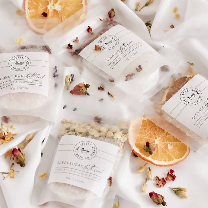 The Little Oasis Bath Co. - Wholesale Bath soak/milk - SLEEPYHEAD | MAGNESIUM BATH SOAK - MINI1