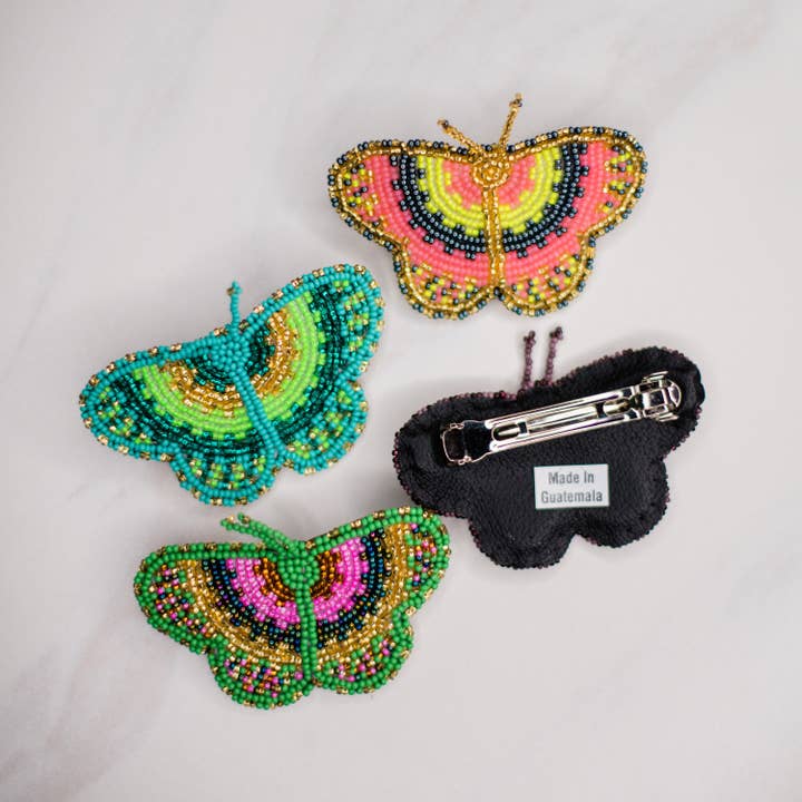 Lucia's Imports - Wholesale Barrette - Kids - Butterfly Barrete1