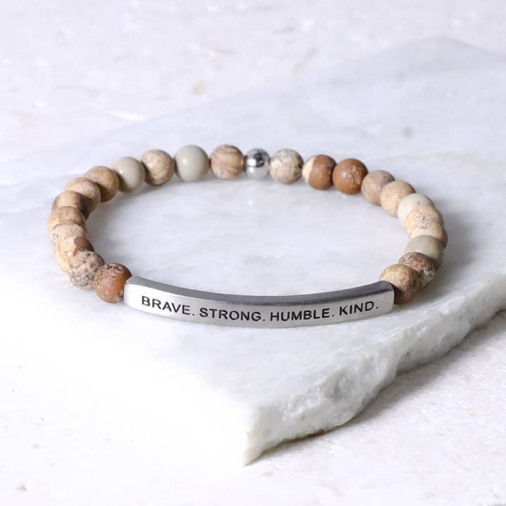 Brave - Strong - Humble - Kind for wholesale by The Inspiration Company
