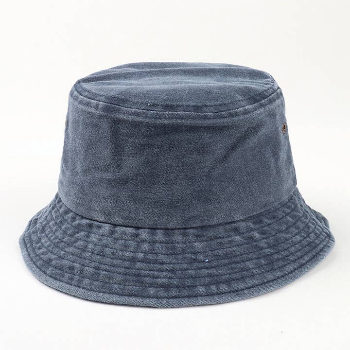 NINEXIS - Wholesale Bucket Hat - Women's - CWAH1510_SOLID COLOR WASH VINTAGE COTTON BUCKET HAT10