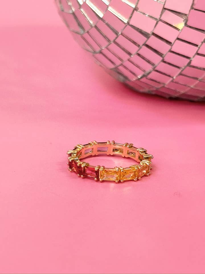 Regnbågsgemring - Storlek, Spektrum, Stolthet, Glittra, Guld för wholesale av Golden Hour Designs