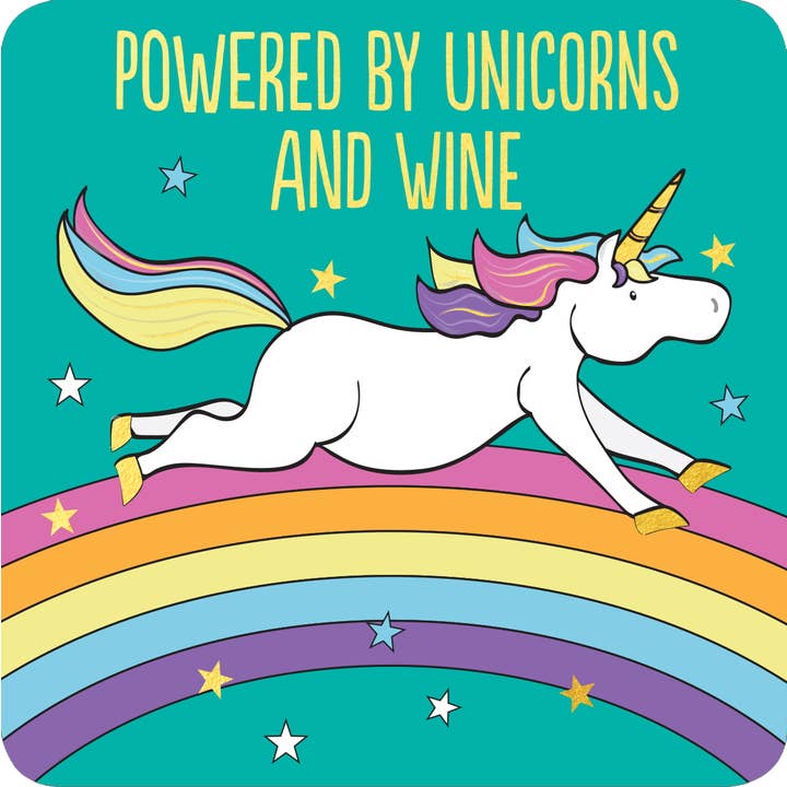 Peter Pauper Press - Wholesale Coasters - Unicorn Coasters (Set of 8)2