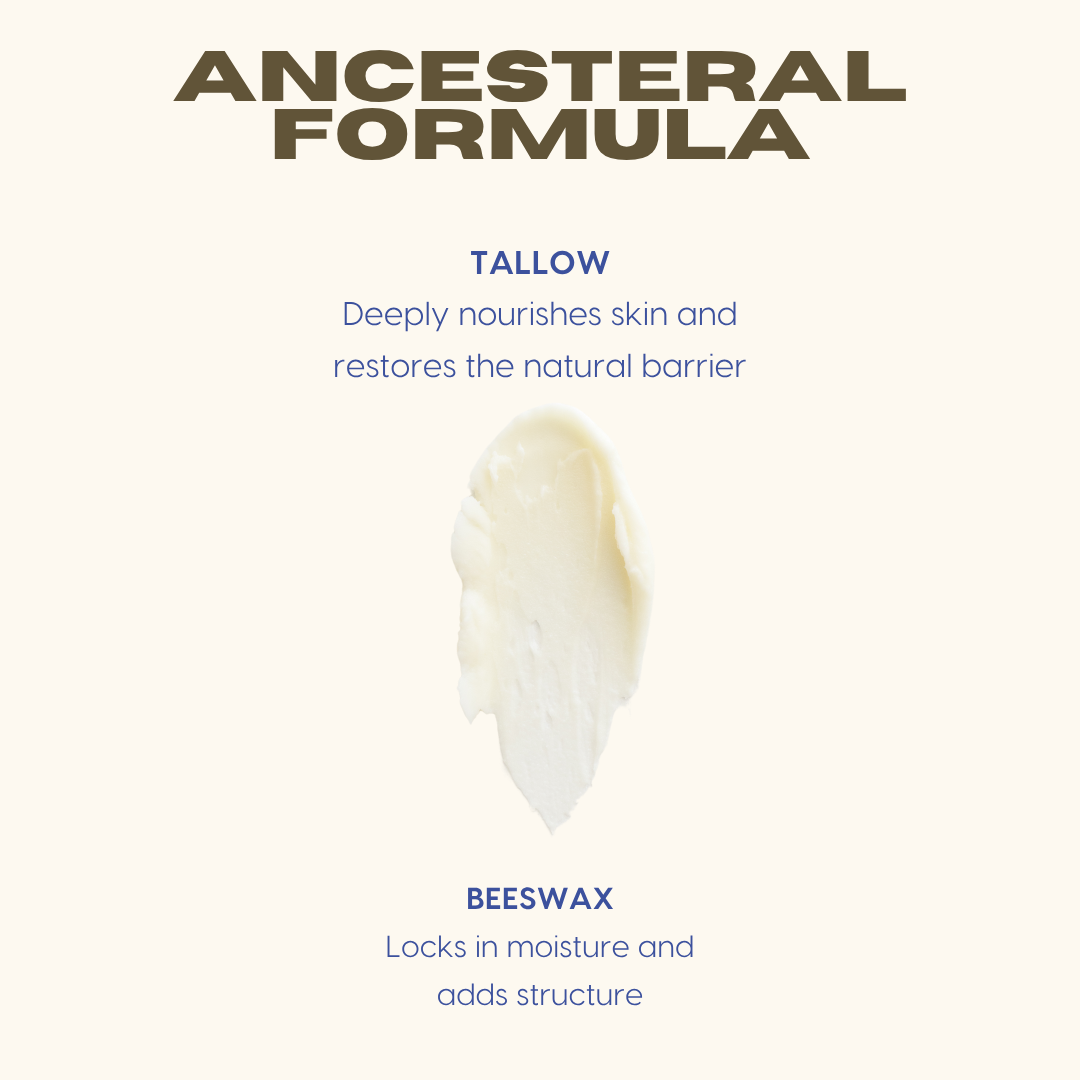 Untamed Organics - Wholesale Body Balm/Butter - Grass-Fed Tallow Skin Balm | 2 oz Glass Jar1