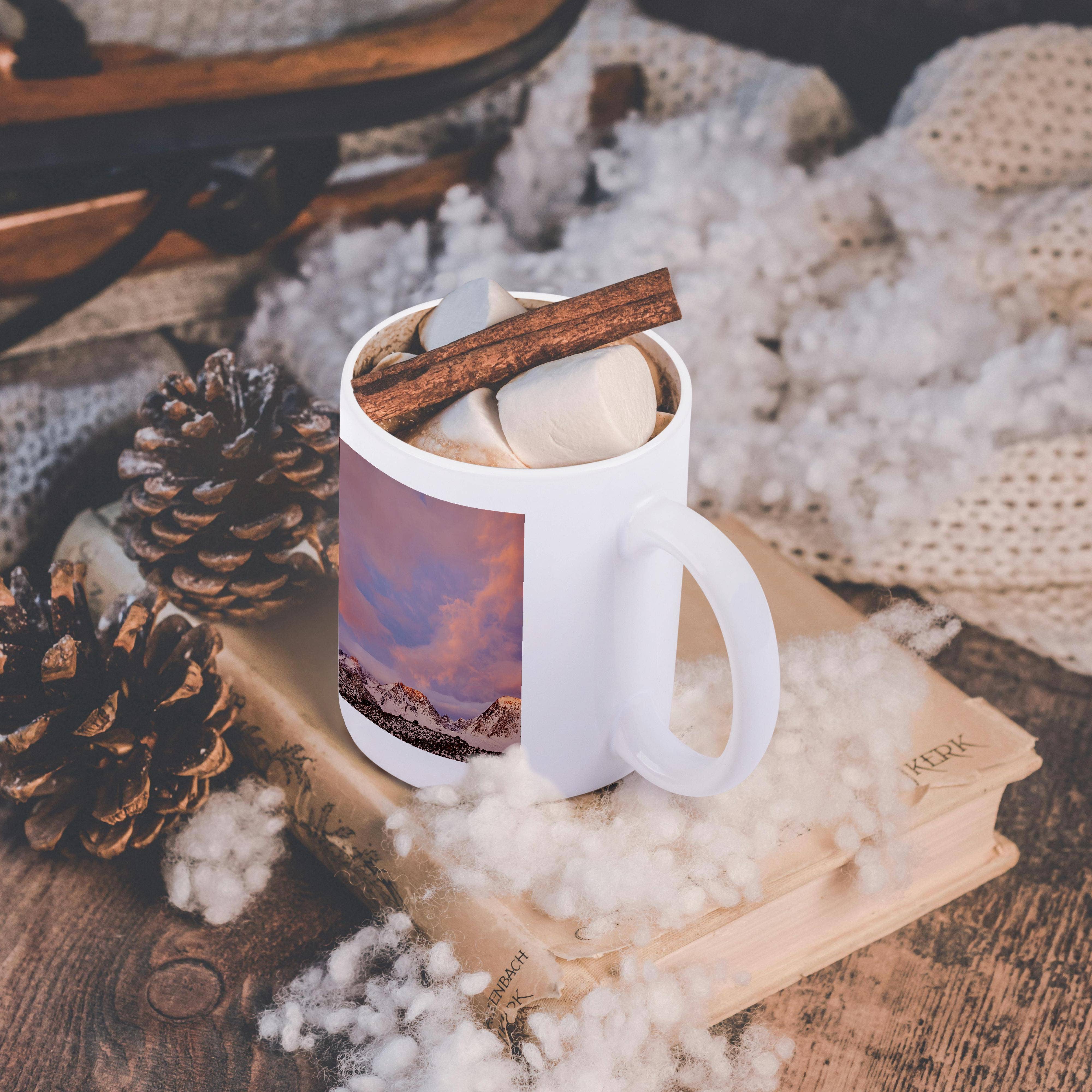 3dRose - Vendita all'ingrosso Tazza - 3dRose, USA, California, Catena della Sierra Nevada. Alba sulle montagne. , Tazza11