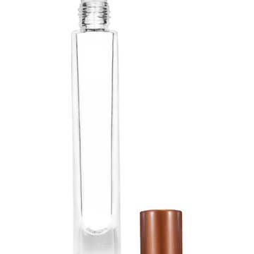 Best Bottles - Wholesale Essential Oil Holder - Tall Clear Cylinder Glass Bottle with Plastic RollerBall-9ml10