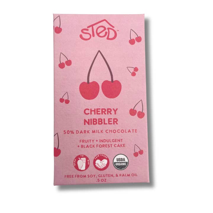 Sted Foods - Wholesale Chocolate Bar - Mini Cherry Nibbler - Seasonal1