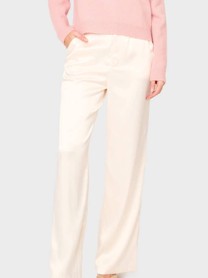 Schornsteinrohr-Satin-Hose für den Großhandel von Gibsonlook