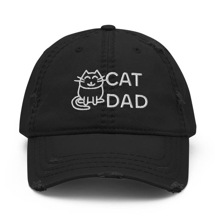 FunnyNikko - Wholesale Baseball Cap - Men's - Cat Dad Hat0