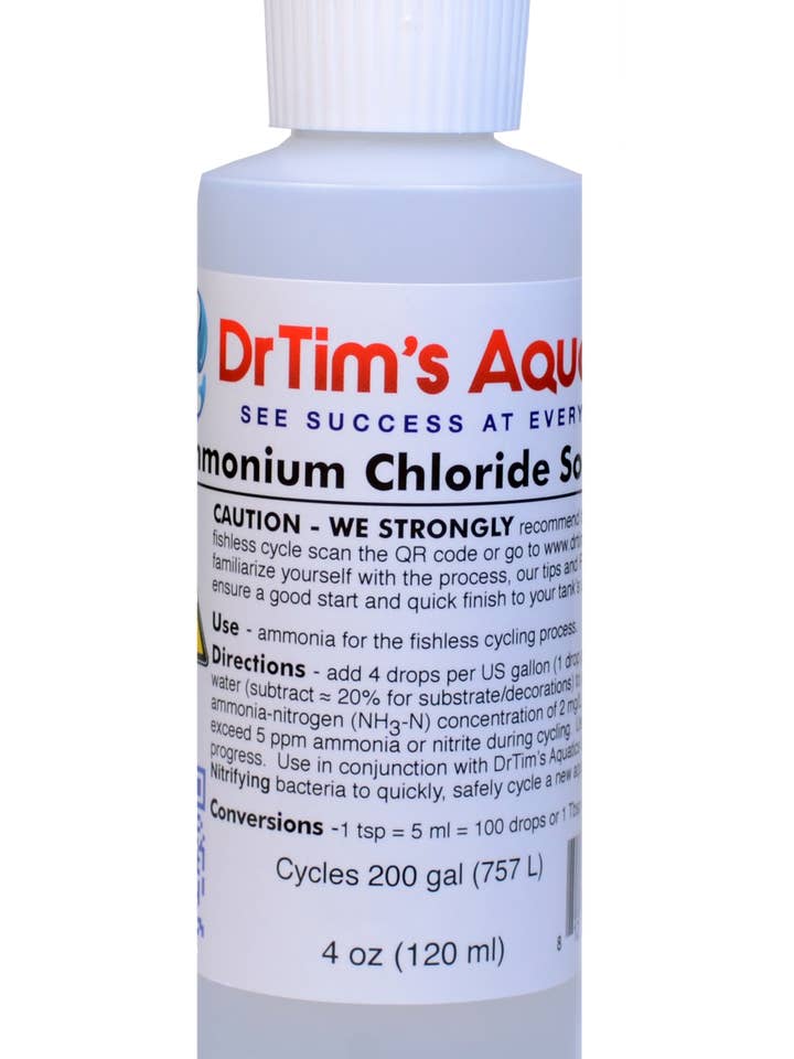 Ammonium Chloride Solution for wholesale by DrTim's Aquatics