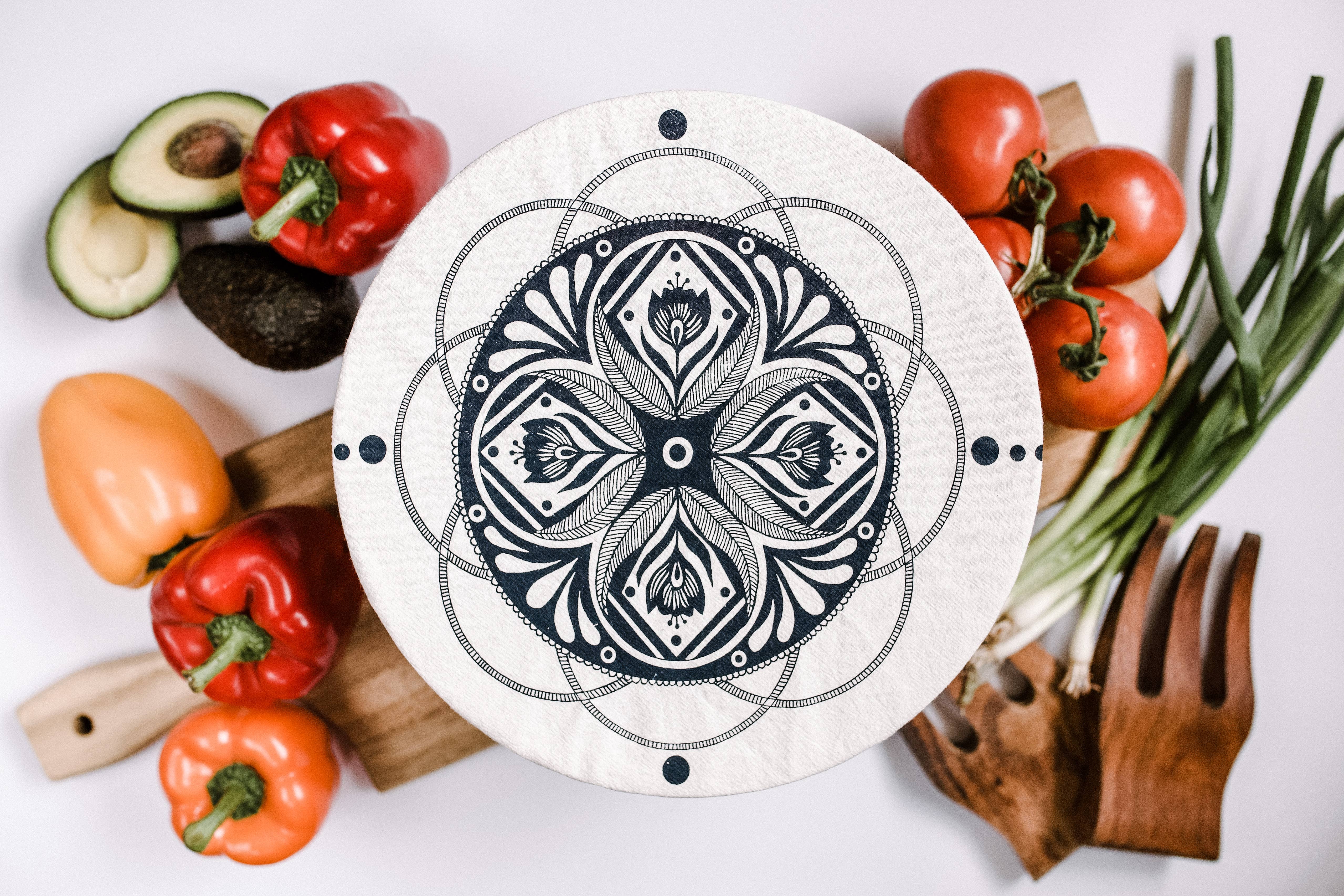 Your Green Kitchen - Wholesale Food Storage Wrap/Bag - Bowl cover Noliah "Vienna" XL, Eco friendly bowl cover/12.5"1