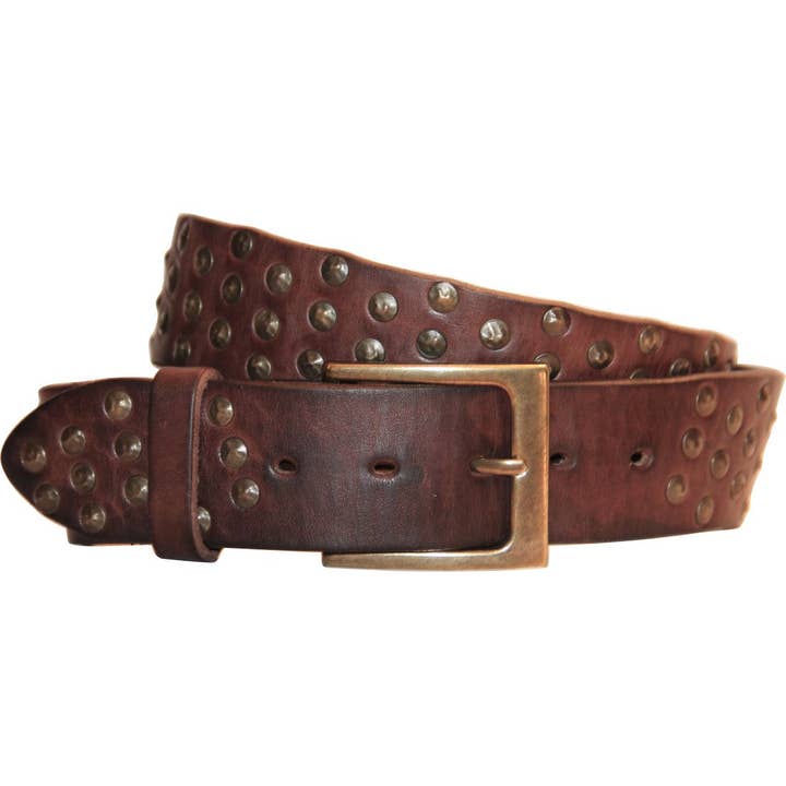 Embrazio - Wholesale Belt - Women's - COPERTO Curved Handmade Leather Belt