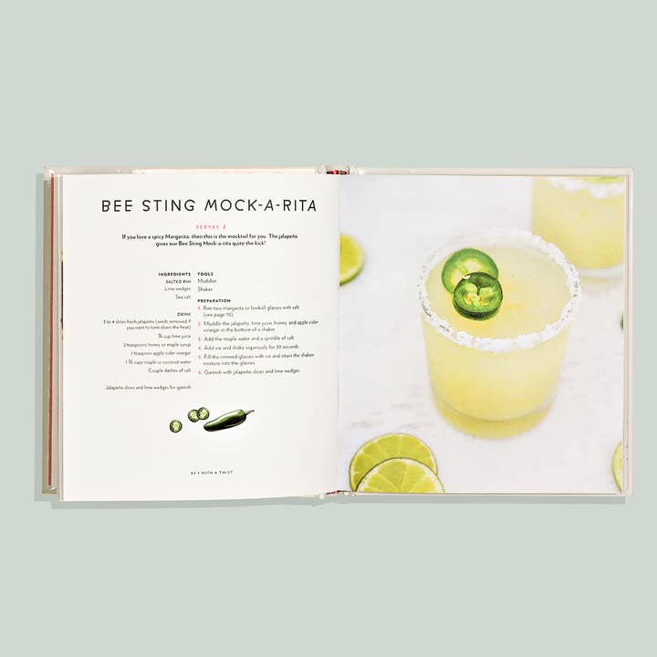 Blue Star Press - Wholesale Mixology & Beverage Book - Mocktail Party: 75 Non-Alcoholic Mocktail Recipes3