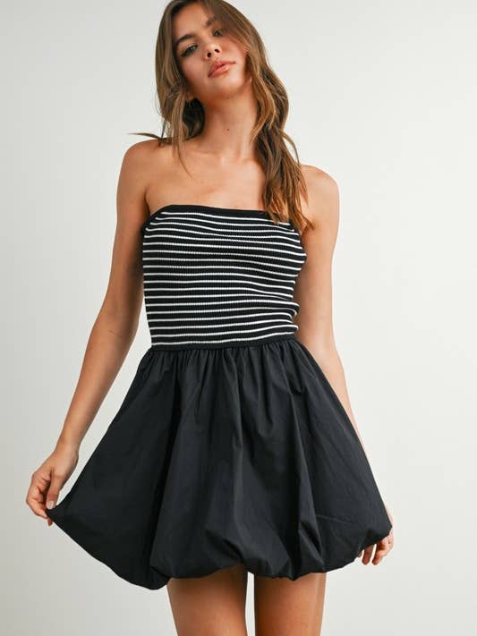 Bubble Hem Mini Skirt - BMD7622 for wholesale by BUTTERMELON