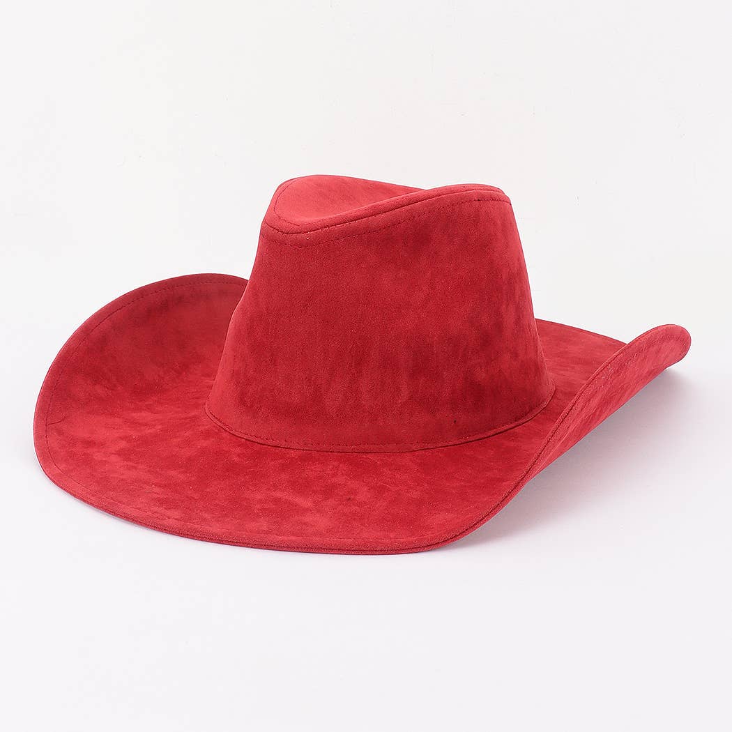 3AM BY H&D ACCESSORIES - Vendita all'ingrosso Cappello da cowboy - Donna - Cappello da cowboy in camoscio1
