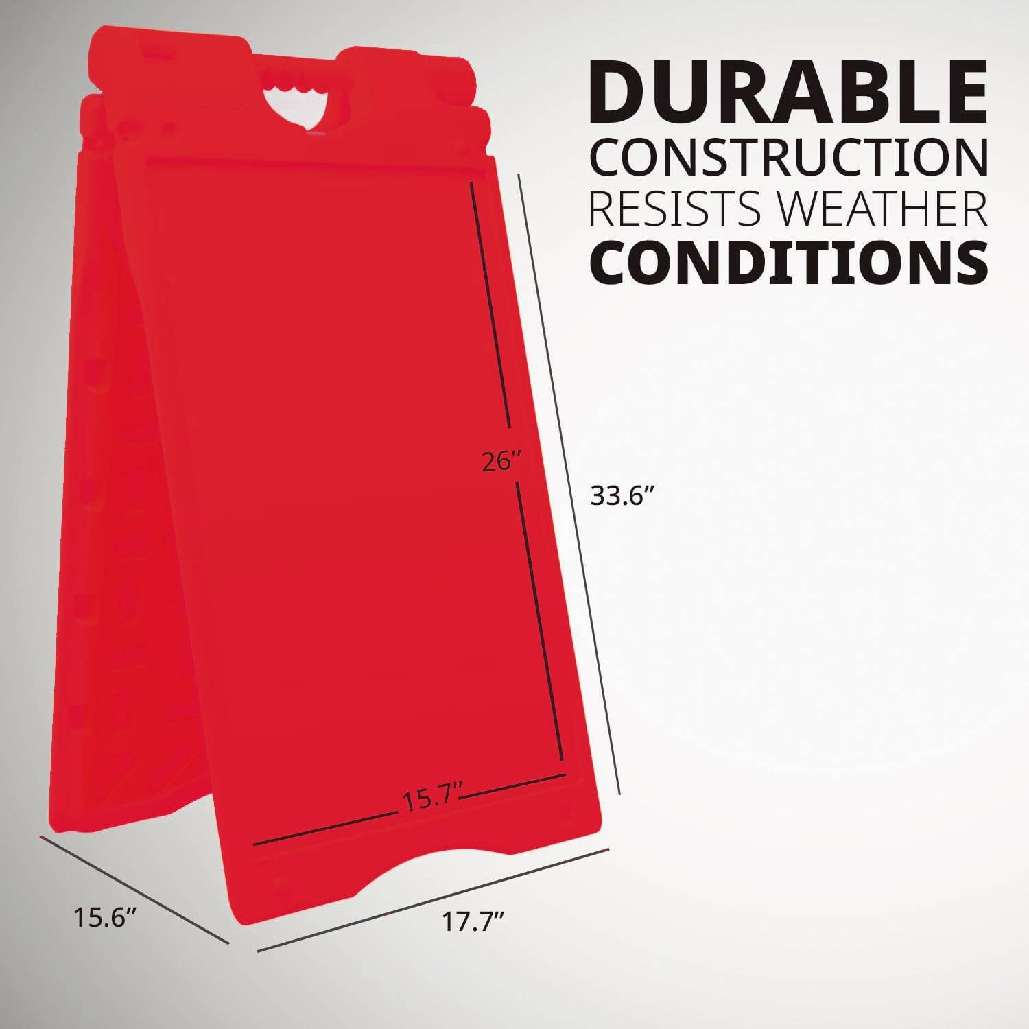 Jumbl - Wholesale Sign - A-Frame Outdoor Sandwich Signboard 15.7x26" with PVC Cover33