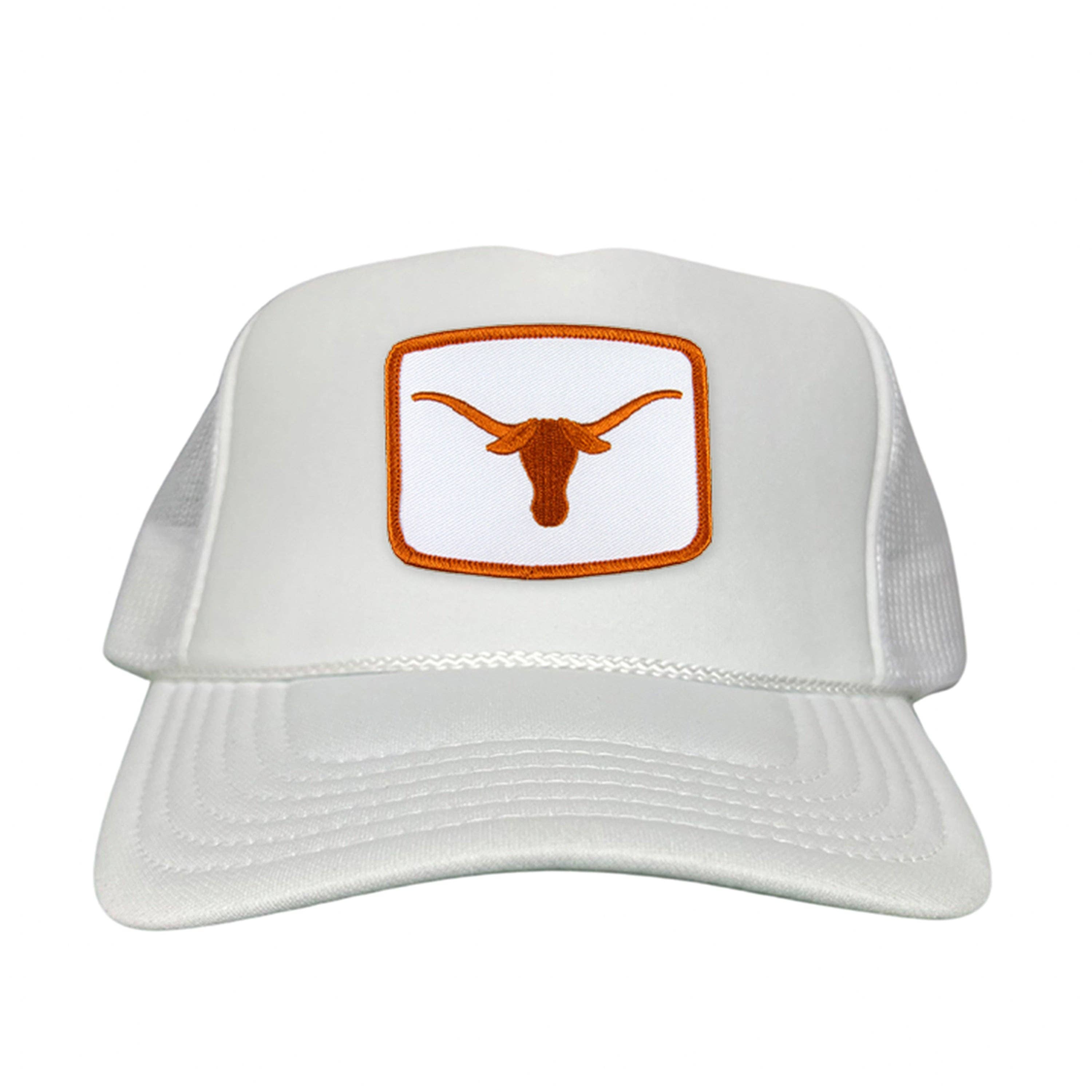 Last Stand Hats, LLC - Wholesale Trucker Hat - Unisex - Texas Longhorns Square Longhorn / Hats / 148 / UT9103 / MM38