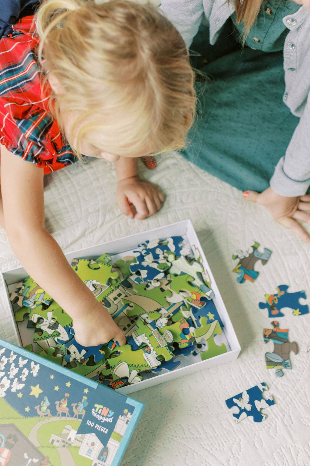 Tiny Theologians - Wholesale Puzzle - Kids - Journey to the Manger - 100 Piece Puzzle3