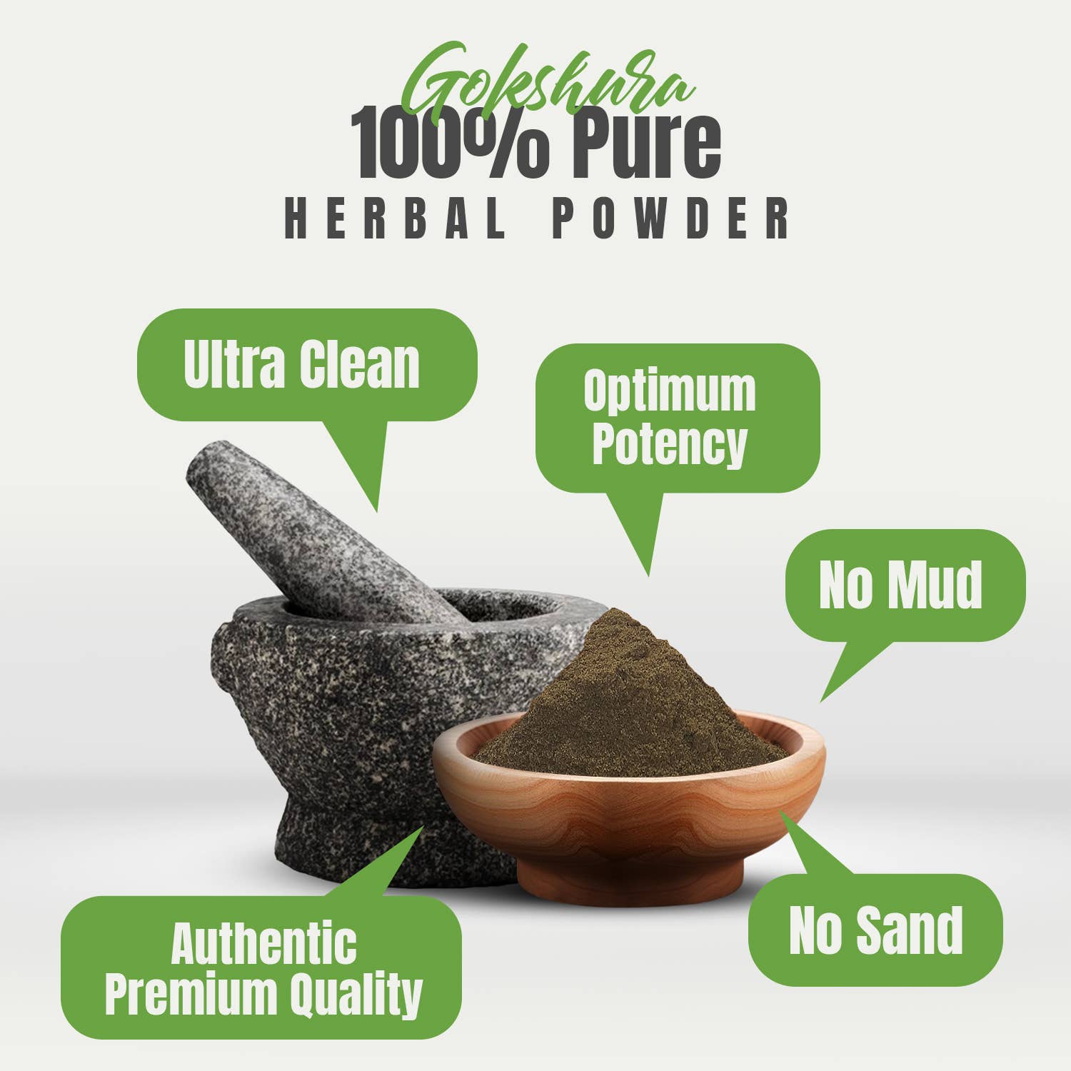 HerbsForever - Wholesale Protein/Superfood Powder - Gokshura Powder (Tribulus Terrestris) Non GMO Vegan1