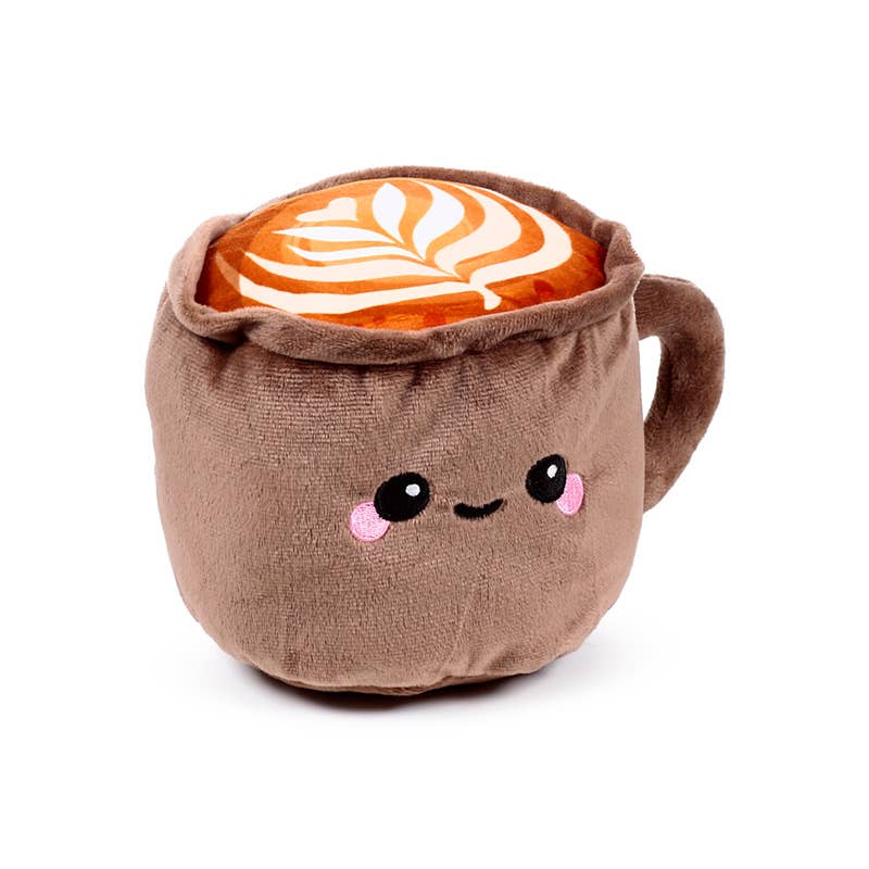 Puckator EU - Wholesale Hand Warmer - Foodiemals Cappuccino Microwavable Plush Lavender Heat Pack0
