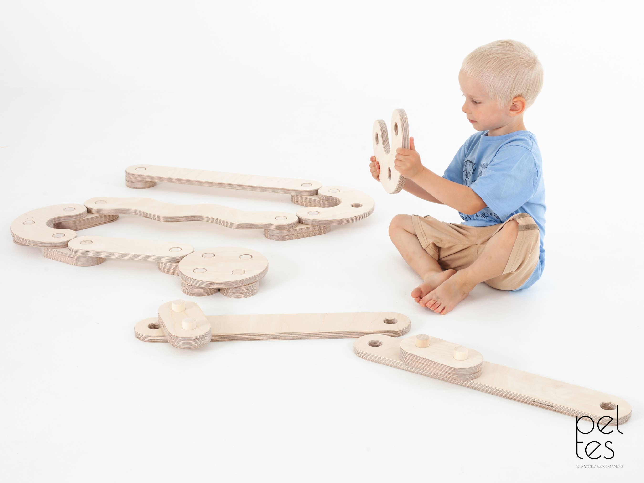 HappyMoon - Wholesale Wood Toy - Kids - PELTES® balance beams, Montessori Toy, Balance Board2